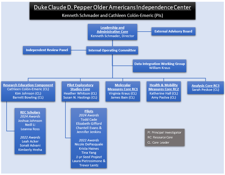 Pepper organizational structure