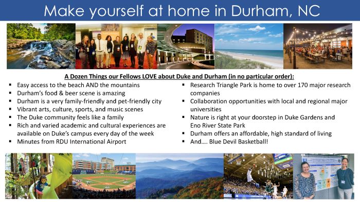 List of things that are good about Durham