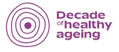 UN Decade of Healthy Ageing logo