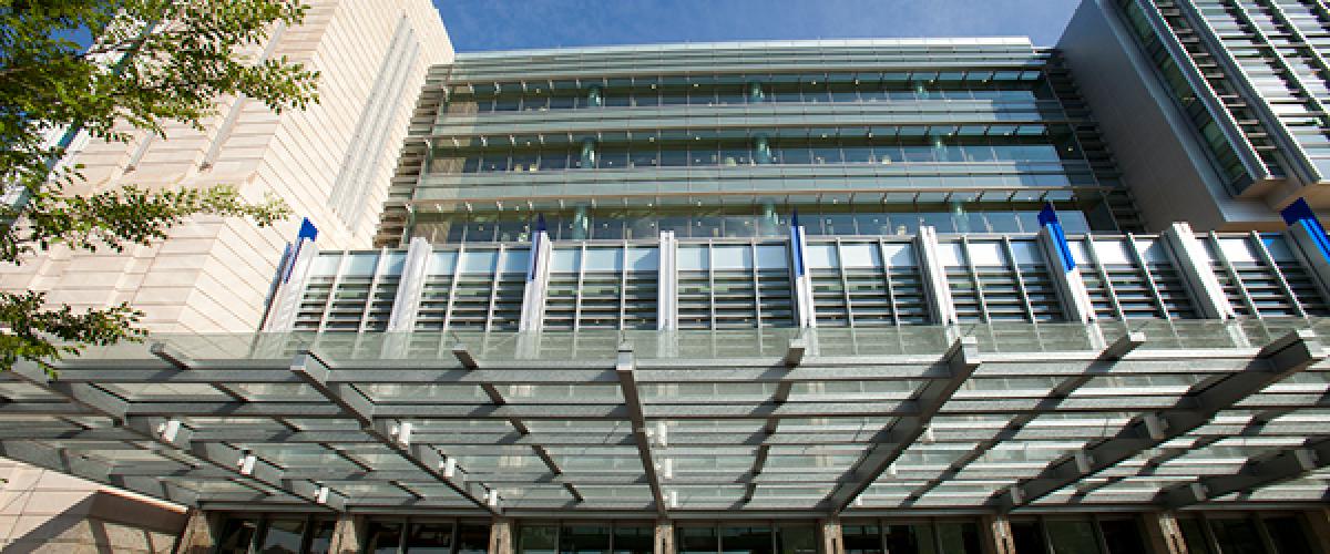 Duke Medicine Pavilion entrance